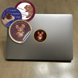 Set of 45 Character Stickers